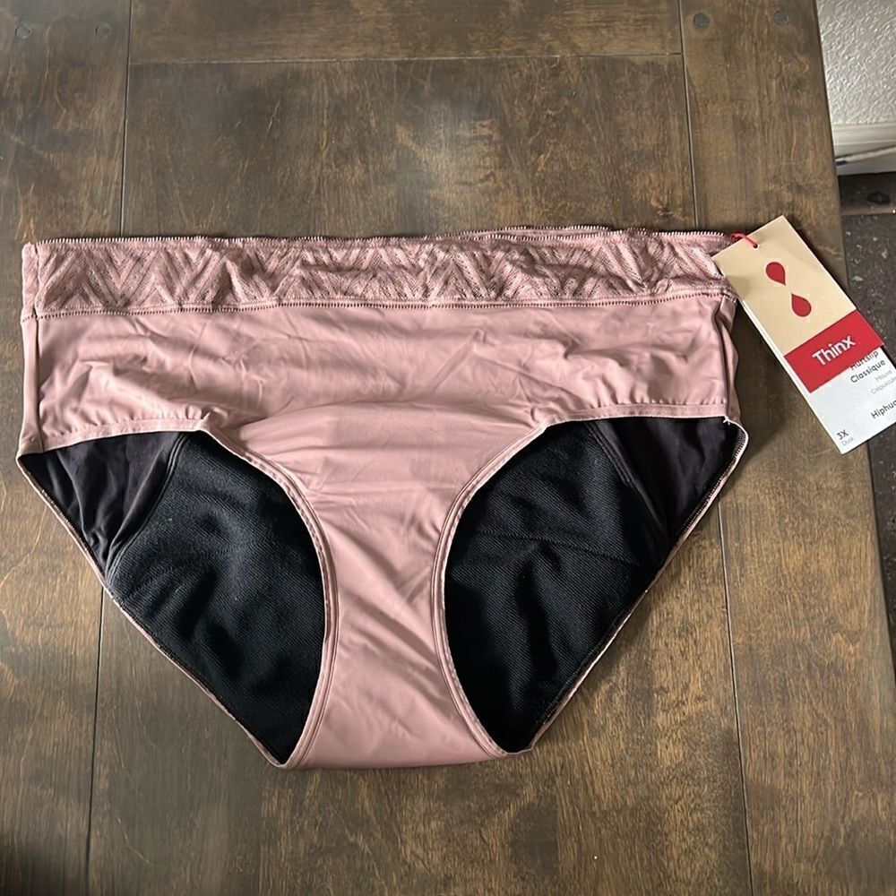 NWT Thinx Period Underwear Moderate Flow
Hiphugger Style